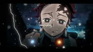Lovely|•Tanjiro edit•|Blood⚠? Angst?|