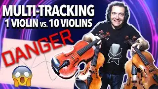 Multi-tracking 1 violin vs. 10 violins - Ian Cooper