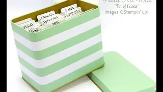 Pootles Kit Week Thoughts & Tips   Tin of Cards Kit