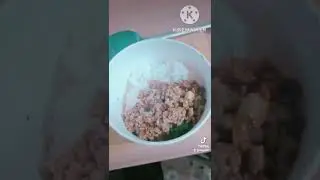 bazil pork with rice n fired 🥚