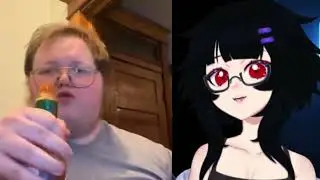 Watching a Man Eat Vienna Sausages