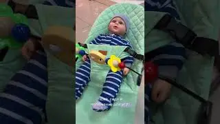 Детский шезлонг-баунсер. Для заказа www.maksbabyshop.ru