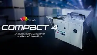 COMPACT 4 Encadernadora Industrial de Álbuns Fotográficos