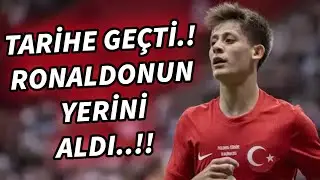 ARDA GÜLER TARİHE GEÇTİ RONALDONUN YERİNİ ALDI!!