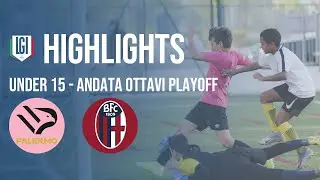 Highlights Palermo-Bologna U15 A-B, andata ottavi playoff stagione 2023-24