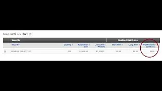 Why Realized Gain / Loss Shows As $0 Sometimes