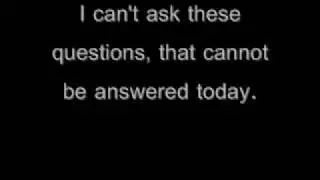 Trapt-Made of glass (lyrics)