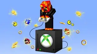 Minecraft But There's 1 VIDEO GAME Block!
