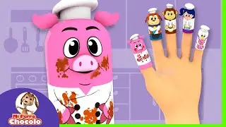 ESTE DEDITO SE COMIÓ UN PASTELITO 🐶 MI PERRO CHOCOLO | CANCIONES INFANTILES | MÚSICA PARA JUGAR ♫