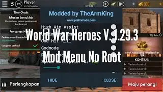 World War Heroes V. 1.29.3 Mod Menu No Root - SGM #32