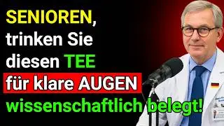 Senioren, Diese 4 Tees stärken Ihre Augen und verbessern die Sehkraft – wissenschaftlich bewiesen!