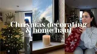 Decorating for Christmas & homesense haul