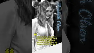 MY GIRLFRIENDS HAVE BEEN MY GIRLFRIENDS FOREVER : Elizabeth Olsen  #elizabetholsen    #shorts