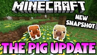 NEW PIG UPDATE | Minecraft New Update (Snapshot 25w02a)