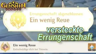 Genshin Impact - Ein wenig Reue, Versteckte Errungenschaft freischalten🔥