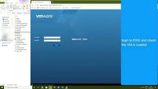 VMWare vCenter Server Appliance deployment procedures