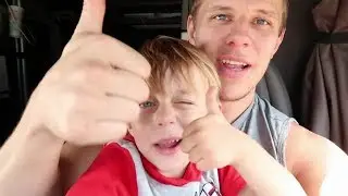 TRUCKING WITH MY SON!!