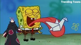 Every Akatsuki member portrayed by spongebob