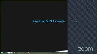 Intro to MPI 2021 - Day #1