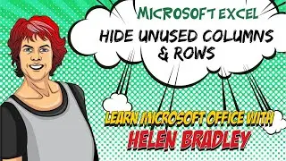 Excel - Hide Unused Rows and Columns - Show only used cells