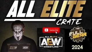 AEW Full Gear Crate Box .