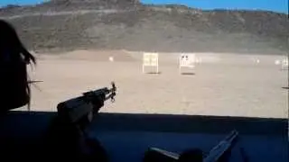 Ashley Fires the SKS