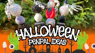 Tutorial - Making PENS for my PENpals! Halloween Theme!