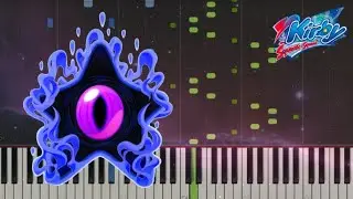 Kirby: Squeak Squad - Dark Nebula [Piano Tutorial] (Synthesia)