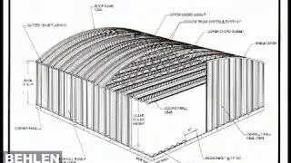 BEHLEN Industries Frameless Steel Building Erection Instructions
