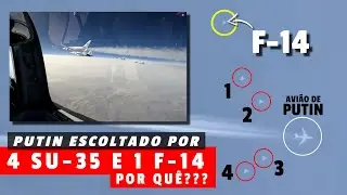 4 caças SU-35 e até um F-14 escoltaram Putin até os EAU -  Peskov: 