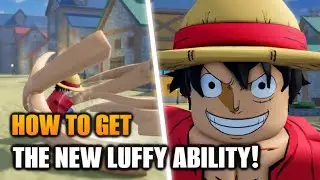(AUT) How to get the New Gomu Devil Fruit & Luffy Ability! | A Universal Time Roblox