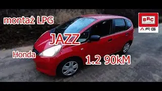 Honda Jazz 1.2 montaż gazu LPG w ARG Auto Gaz Łódź