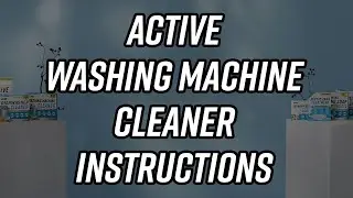 Active Washing Machine Cleaner Instructions