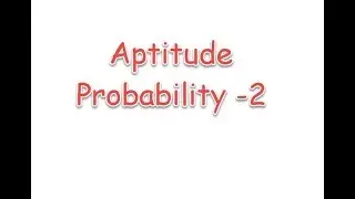 Probability - Part 2
