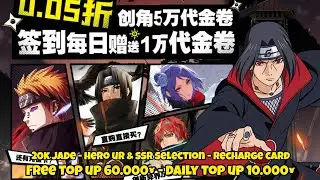 Shippuden Ninja Awaken Private Server - Free Top up 60.000¥ - Daily 10.000¥ - Hero UR
