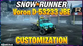 SnowRunner: Voron D-53233 JBE Customization (Console Mods)