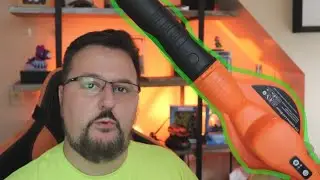 Lazyboi Leaf Blower In Action! Cordless