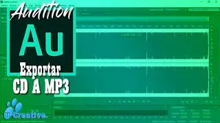 Como exportar pistas de audio de un CD a formato MP3 en Adobe Audition