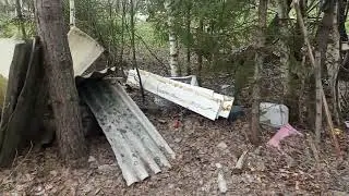 Транспортировка " квартиры "  на  лесную  пасеку .