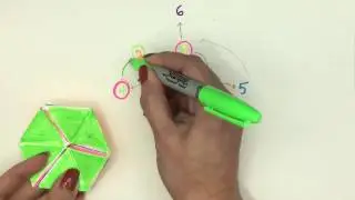 السداسي المتقلب Hexaflexagon
