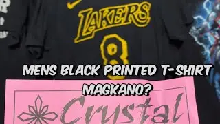 U.S MENS BLACK PRINTED T-SHIRT MAGKANO? + SUPPLIER 