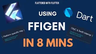 Using FFIGen in Dart | How to use FFIGen in Dart 2.18 | Dart Interop @aseemwangoo#flutter #dart