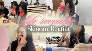[Vlog #16] Cuộc sống dạo này + Chu trình skincare của tuiiii/ My life recently + Skincare Routine