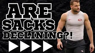 NFL Sack Numbers PLUMMET in 2024 - What's Going On?