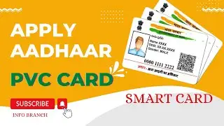 Apply aadhaar card pvc card | pvc card | apply pvc card #aadhaarcard #pvc card @infobranch