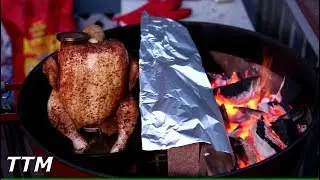 Slow 'N Sear Beer Can Chicken