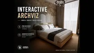 Interactive Apartment Visualization in Unreal Engine 5 | Archviz Walkthrough