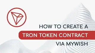 How to create a Tron-based token contract