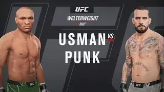Kamaru Usman vs CM Punk - UFC 4 Gameplay #1