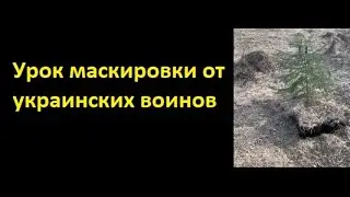 Урок маскировки от украинских воинов